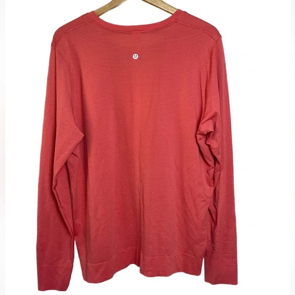 Lululemon Relaxed Swiftly Long Sleeve Full Length - Size 14 - Salmon Like Color - Picture 2 of 2